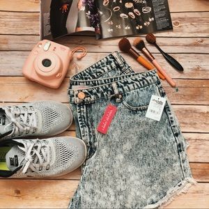 Charlotte Russe Light Wash denim shorts